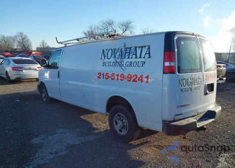 2019 Chevrolet Express 2500 Work Van из США, поврежденный, VIN 1GCWGBFP9K1160297